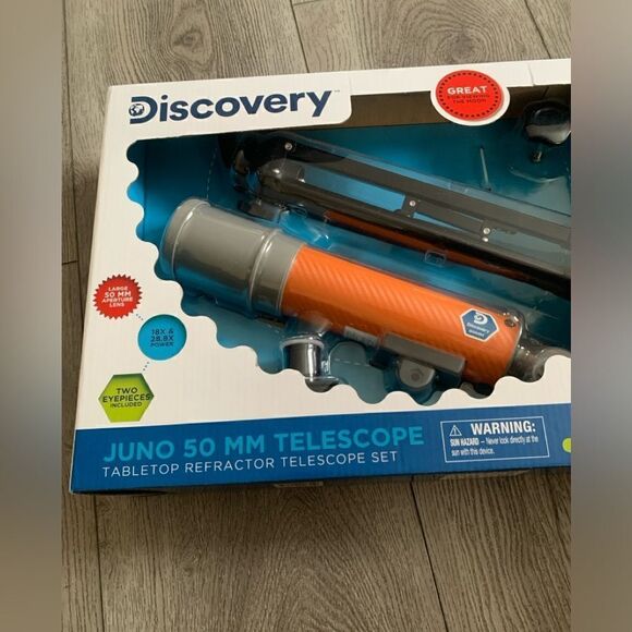 Discovery Juno 50MM telescope tabletop refractor telescope set - Picture 6 of 6